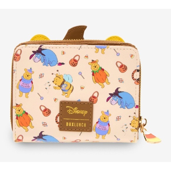 Disney Winnie the Pooh Halloween Magnetic Costumes Backpack & Corduroy WALLET! - Picture 7 of 14